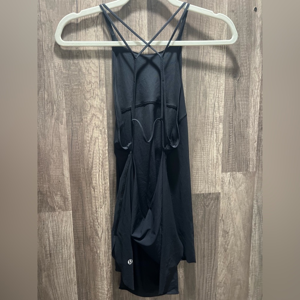 lululemon athletica Black Tank Top size 8 women’s - Picture 2 of 3